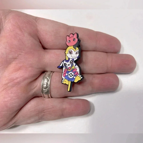 Digimon - The Crest of Friendship w/  Punimon, Tsunomon & Gabumon - 💙🐺 - Picture 4 of 5